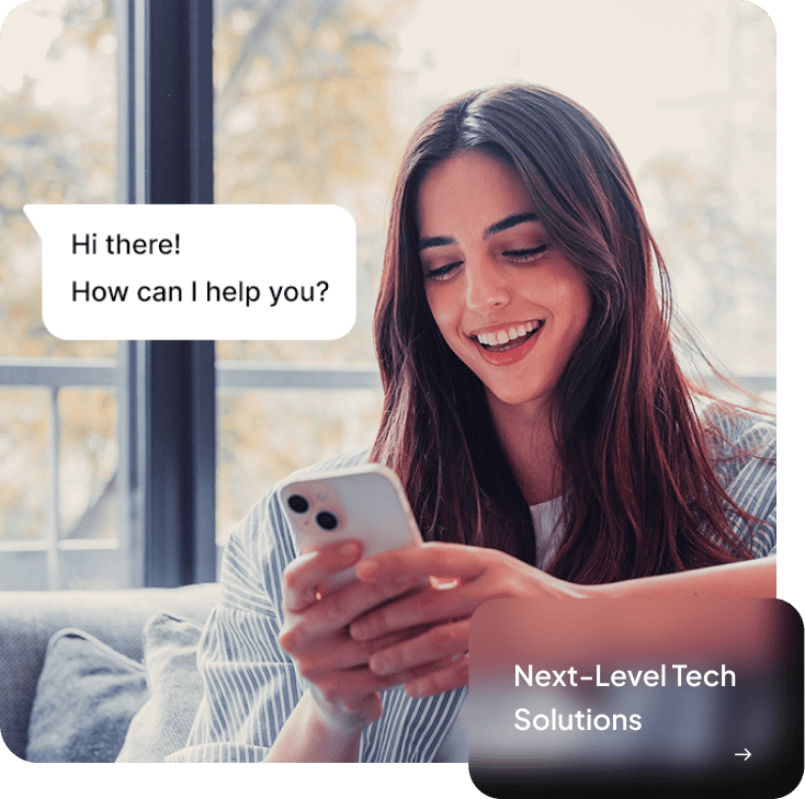 Woman chatting on phone