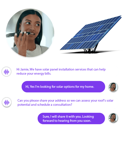 AI Voice Assistant for Solar Companies